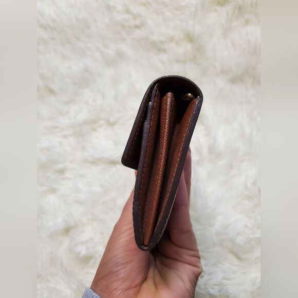 AUTHENTIC Louis Vuitton Sarah Wallet Canvas - Picture 9 of 13